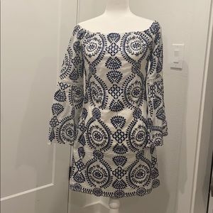 Parisian Off shoulder bell sleeve dress